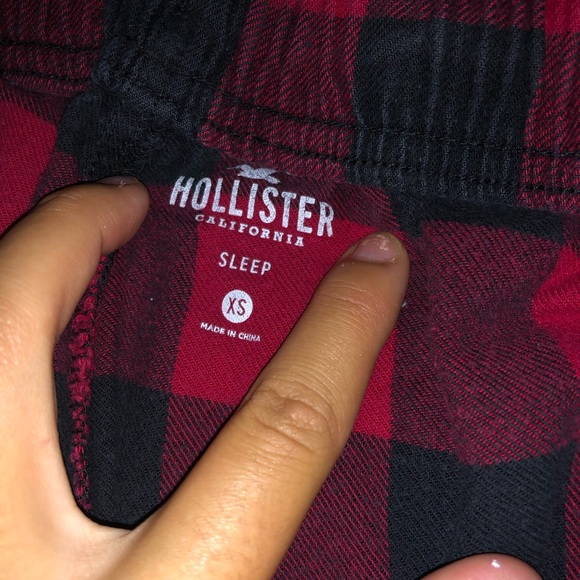 mens hollister pajama pants